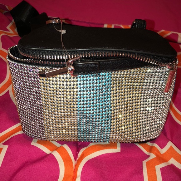 topshop rhinestone bag